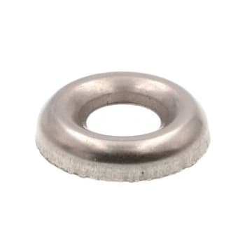 Finishing Washers, Countersunk, #12, Ss, Package Of 100
