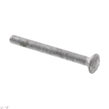 Image for Carriage Bolts, A307 Grade A Hot Dip Galvan Steel, Package Of 25. from HD Supply