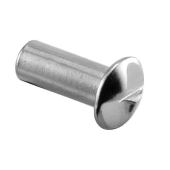 Image for Sentry Chrome One Way Barrel Nut,package Of 100 from HD Supply