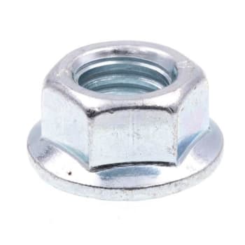 Image for Flange Nuts, Class 8 Smooth Face, 1.50, Zinc, Package Of 10 from HD Supply
