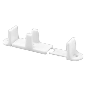 Image for White Nylon, Adjustable By-Pass Door Guide Package Of 2 from HD Supply