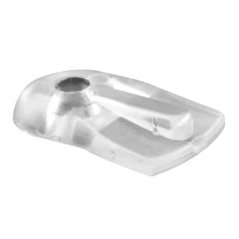 Window Screen Clips, Flush, Clear Plastic, Pack Of 8