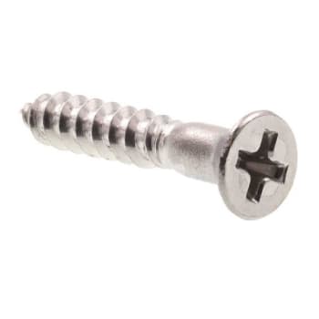 Image for Wood Screws, Flat Head, Phillips ,ss, Package Of 25 from HD Supply