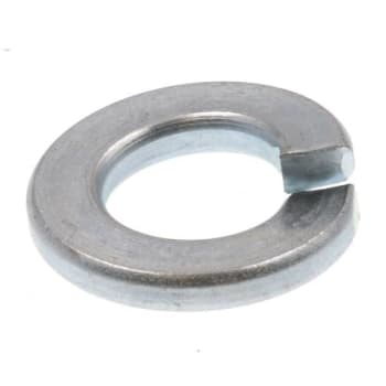 Medium Split Lock Washers, Zinc, Package Of 100.