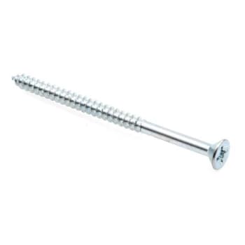 Image for Wood Screws, Flat Head, Phillips , #14 , Zinc, Package Of 10 from HD Supply