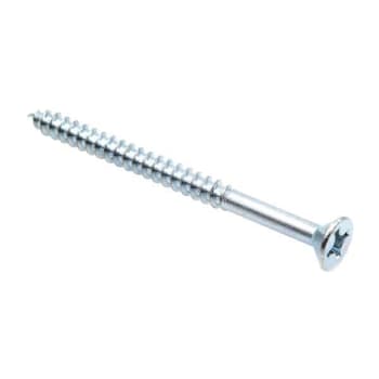 Image for Wood Screws, Flat Head, Phillips , 3 In, Zinc, Package Of 25 from HD Supply