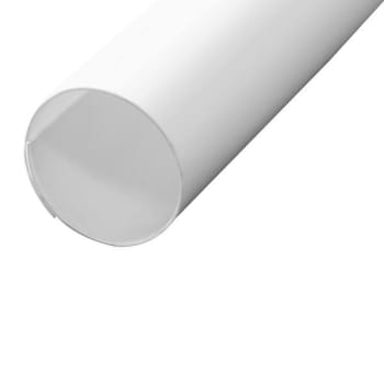 Image for Closet Rod Covers, 72 In. Lengths, Plastic, White, Package Of 2 from HD Supply