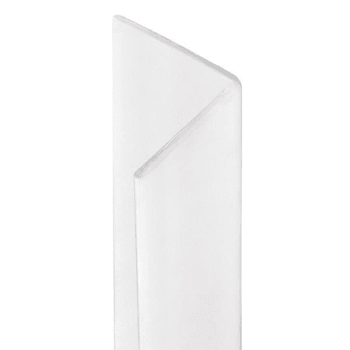 Image for Mp10066 Corner Shield W/Tape, Vinyl Construction, White, 5 Pack from HD Supply