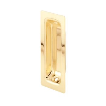 Image for 3 In. Brass Oblong Closet Door Finger Pull Package Of 2 from HD Supply