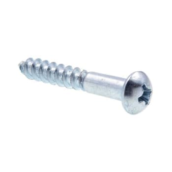 Image for Wood Screws, Round Head, Phillips ,zinc, Package Of 50. from HD Supply