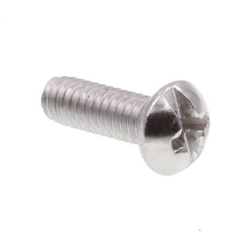 Image for #8-32 X 1/2 In. Mach Round Head Phillips/combo Screws (25-Pack) from HD Supply