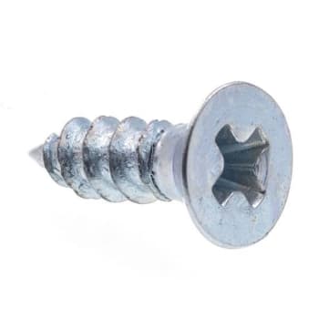 Image for Wood Screws, Flat Head, Phillips , #4 8 In, Zinc, Package Of 50 from HD Supply