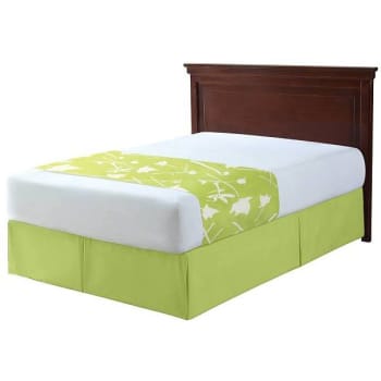 Image for 1888 Mills® Beyond Impressions Queen Fitted Bed Skirt Green Solid, Case Of 6 from HD Supply