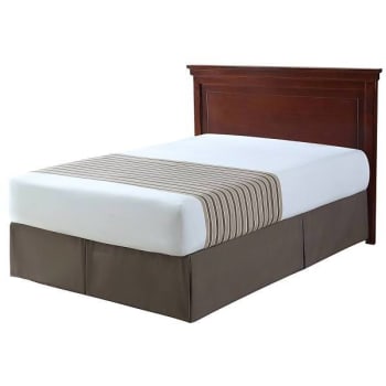 Image for 1888 Mills® Beyond Impressions Solid Beige Full Bed Skirt, Case Of 6 from HD Supply
