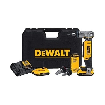 DeWalt 3/8 In. - 1 In. 20v Max PEX Expander Kit In Yellow/Black - 1 Tool