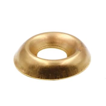 Image for Finishing Washers, Countersunk, #12, Brass Steel, Package Of 25 from HD Supply