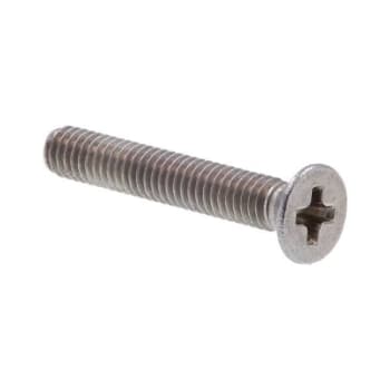 Image for Machine Screws,flat Hd, Phillips Dr,ss, Package Of 10 from HD Supply