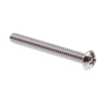 Image for Machine Screws, Round Hd, Phil/ Slot Com,ss, Package Of 50 from HD Supply