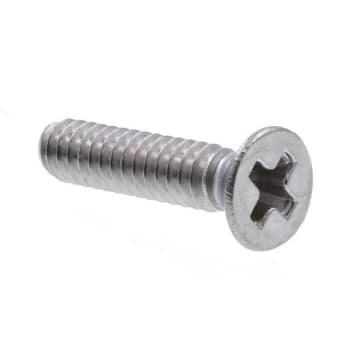 Image for Machine Screws, Flat Hd, Phillips Dr, #4, Ss, Package Of 25 from HD Supply