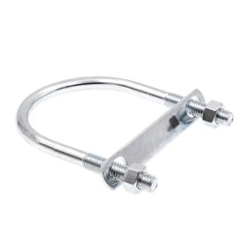Image for U-Bolts, Round Bend, Zinc, Package Of 10 from HD Supply