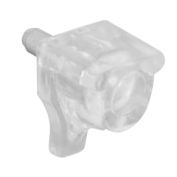 Image for Clear Plastic And Steel Pe Shelf Support Peg , Package Of 8 from HD Supply