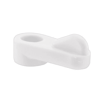 Image for Make 2 Fit Plastic Screen Clip,White, Package Of 25 from HD Supply