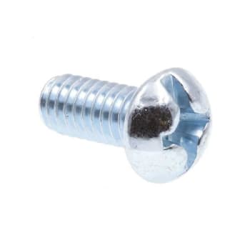 Image for Machine Screws, Round Hd, Phil/ Slot Com, #12zinc, Package Of 75 from HD Supply