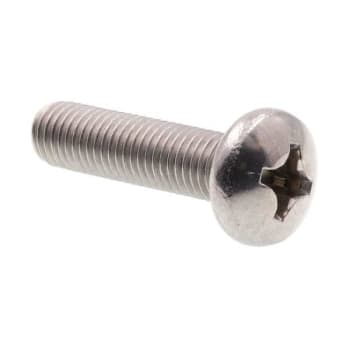 Machine Screws, Pan Hd, Phillips Dr, -28 1 In, Ss, Package Of 10