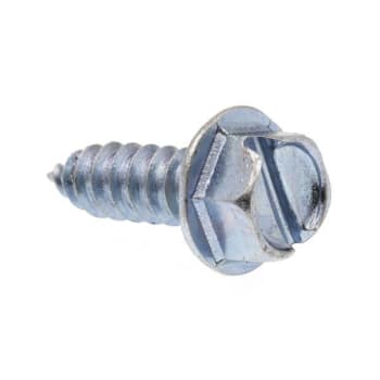 Image for Sheet Metal Screws, Hewash Hd, Slotted Dr, #14 ,zinc, Package Of 100 from HD Supply