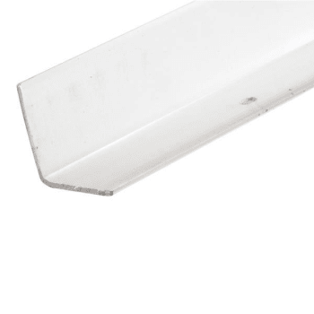 2- 48 In. Clear Corner Shield With Screws , Package Of 6
