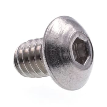 Image for Socket Cap Screws Button Hd Hex Allen Dr #8-32 X 1/4" Ss Package Of 10 from HD Supply