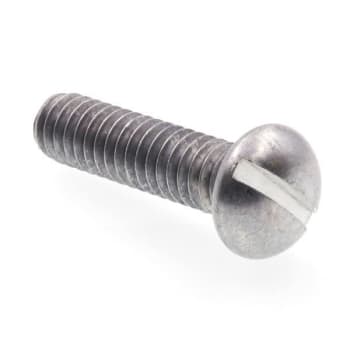 Image for Machine Screws, Round Hd, Slotted Dr, -20 1 In, Al, Package Of 25 from HD Supply