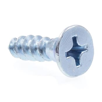 Image for Wo Screws, Flat Hd, Phillips Dr, #16 1 In,zinc, Package Of 10 from HD Supply