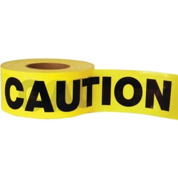 C.h. Hanson® 3" X 1000' "caution" Barrier Tape