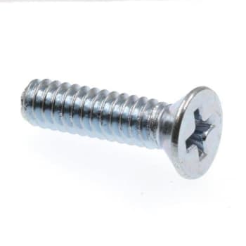 Image for Machine Screws, Flat Hd, Phillips Dr, #10zinc, Package Of 75 from HD Supply
