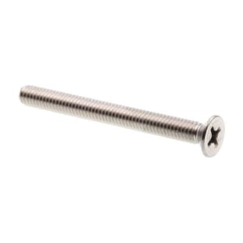 Machine Screws,flat Hd, Phillips Dr,40mm, Ss, Package Of 10