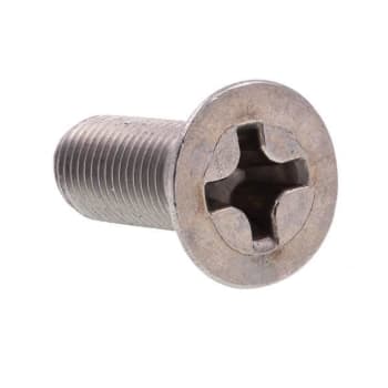 Machine Screws, Flat Hd, Phillips Dr,ss, Package Of 10
