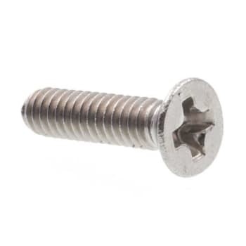 Machine Screws , Flat Hd , Phillips Dr , Ss , M2-0.4 X 8mm , Package Of 10