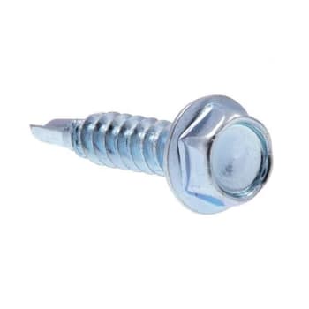 Image for Sheet Metal Screws, Self-Drillin, #8 , Zinc Steel, Package Of 75 from HD Supply