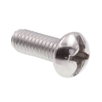 Image for Machine Screws, Round Hd, Phil/ Slot Com, #12-, Ss, Package Of 25 from HD Supply