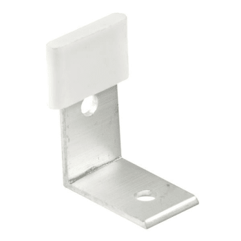 Image for Bypass Door Bottom L-Guide Brackets, Like , Package Of 2 from HD Supply