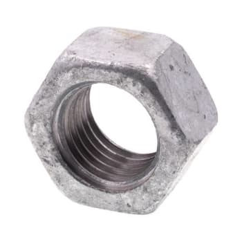 Finished Henuts, -8, Galv Steel, Package Of 5