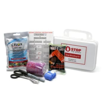 Image for Medique Products Individual Stop The Bleed Kit In Wall Mountable Case from HD Supply