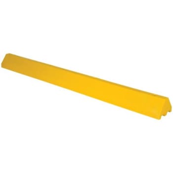 Image for Vestil Cs-Tb96-Y Plastic Truck Stop, 96 Length, 10 Width, 7 Height, Yellow from HD Supply