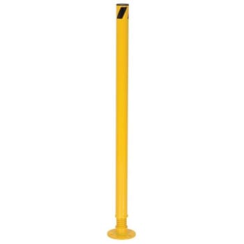 Image for Vestil Spring Loaded Steel Bollard With Powder Coat Safety Yellow Finish from HD Supply