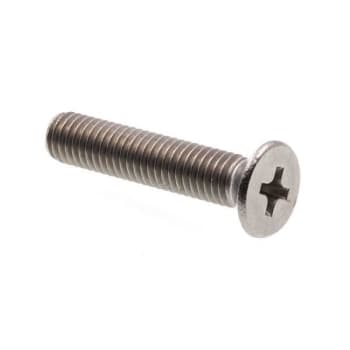 Image for Machine Screws , Flat/phillips Dr , Grd A2-70 Ss , M5-0.8 X 25mm , Package Of 10 from HD Supply