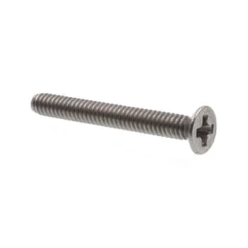Image for Machine Screws , Flat/Phillips Dr , Grd A2-70 SS , M2-0.4 x 16mm , Package Of 10 from HD Supply
