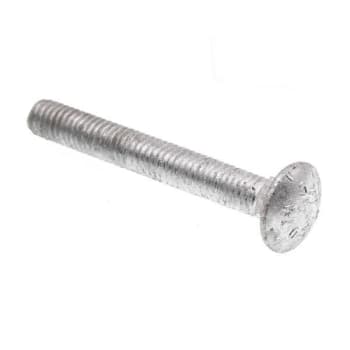 Image for Carriage Bolts, A307 Hot Dip Galv Stl, Package Of 25 from HD Supply