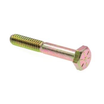 Image for Hex Head Cap Screws , Grade 8 Yellow Zinc , 1/4-20 X 1-3/4" , Package Of 25 from HD Supply
