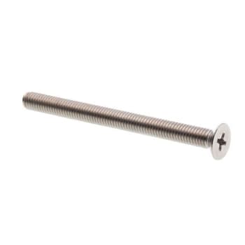 Image for Machine Screws , Flat/phillips Dr , Grd A2-70 Ss , M5-0.8 X 60mm , Package Of 10 from HD Supply